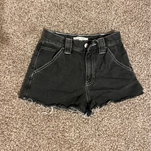 Pacsun Black Carpenter Shorts